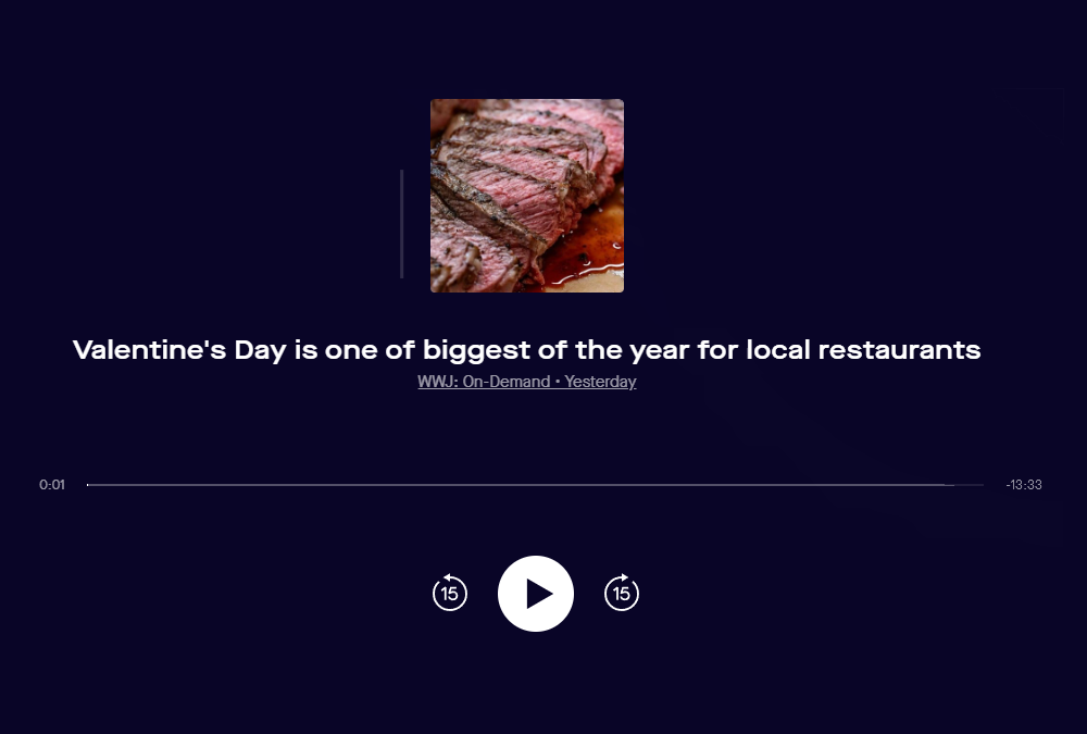 Valentine’s Day is one of biggest of the year for local restaurants