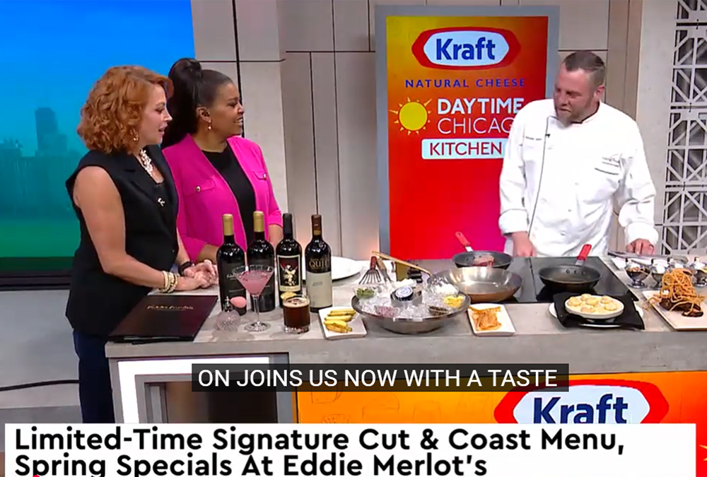 Eddie Merlot’s Joins Daytime Chicago