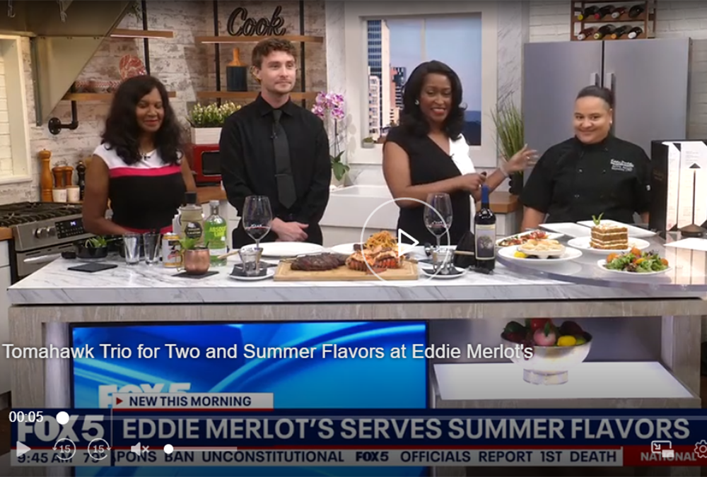 Tomahawk Trio for Two and Summer Flavors at Eddie Merlot’s